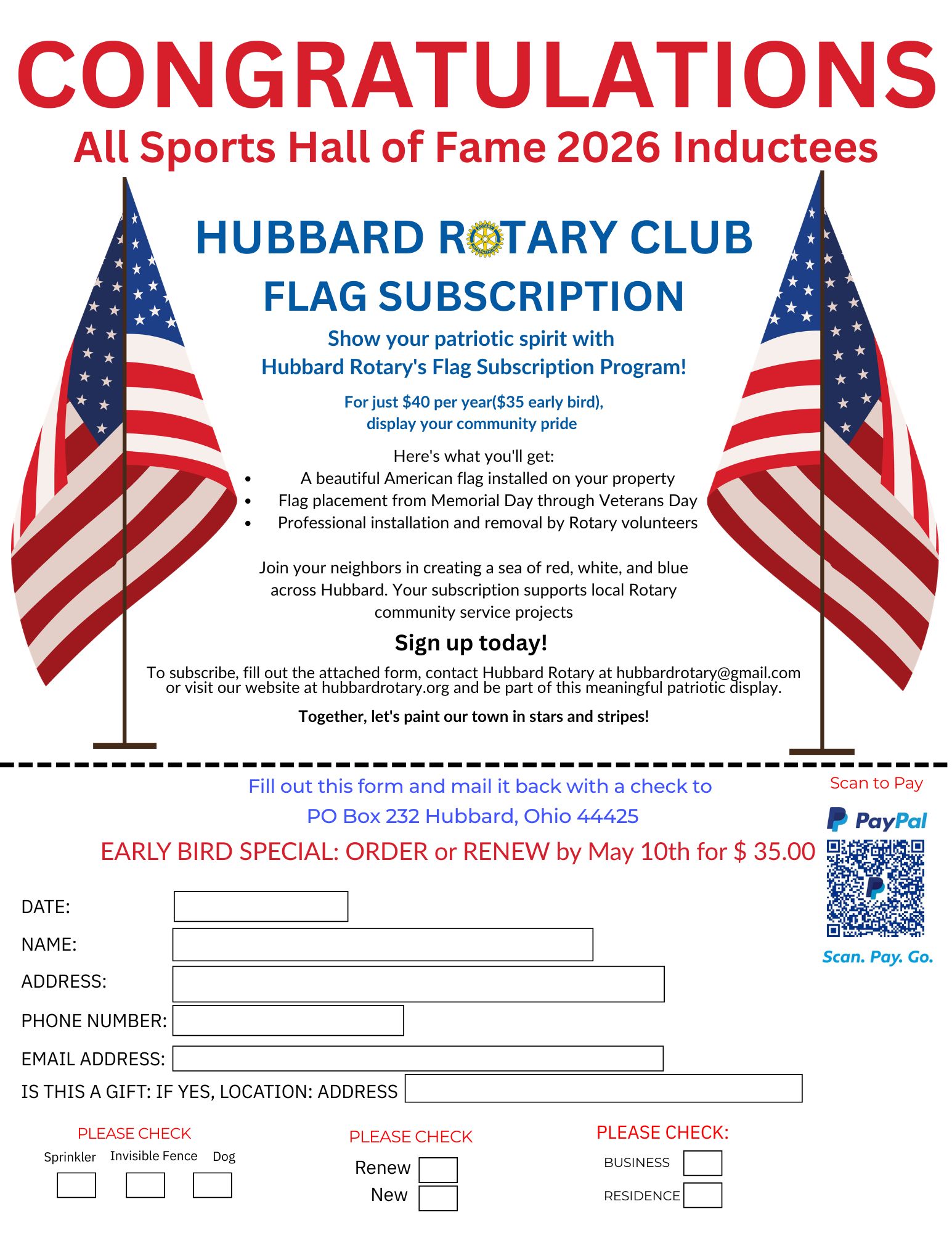 Print design example
